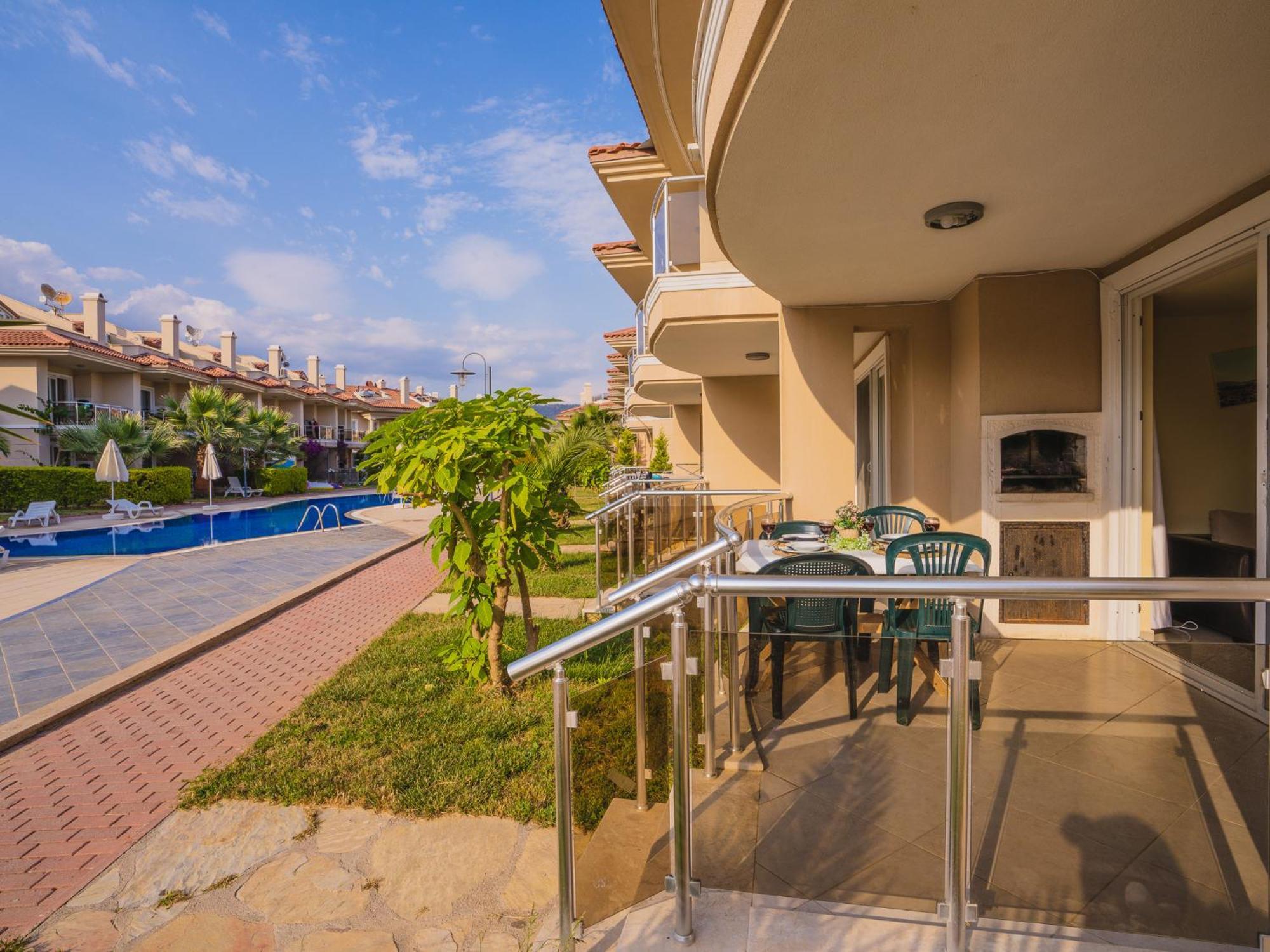Sunset Beach Club Aqua Lettings 费特希耶 外观 照片
