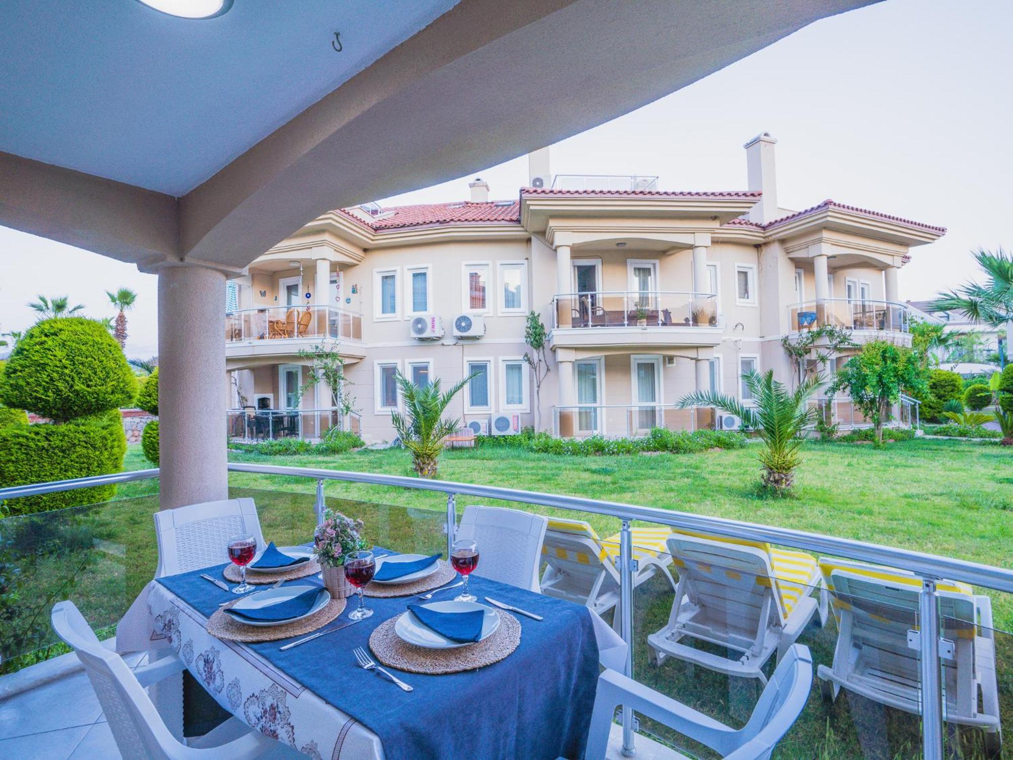 Sunset Beach Club Aqua Lettings 费特希耶 外观 照片
